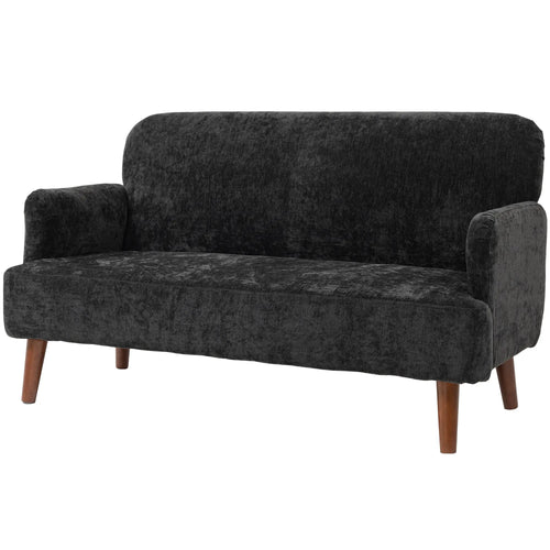Velvet Fabric 2 Seater Sofa, Small Loveseat 8.3