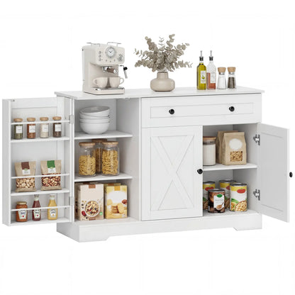 Sideboard Buffet Cabinet, Farmhouse Coffee Bar, White Bar Cabinets at Gallery Canada