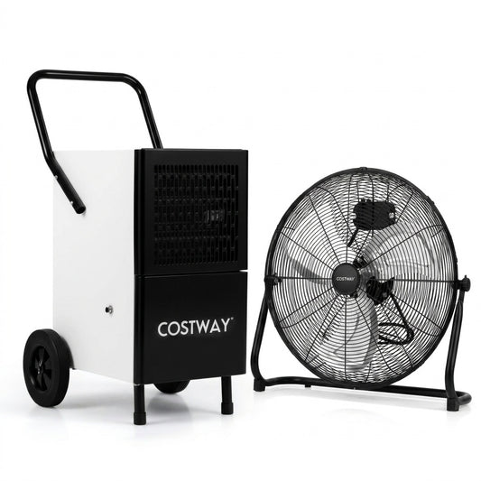 Commercial Dehumidifier Fan Combo Climate Control Appliances White + Black at Gallery Canada