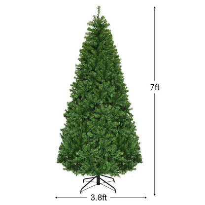 60" WiFi Fireplace, 7ft Christmas Tree, 3 Lighted Gift Boxes