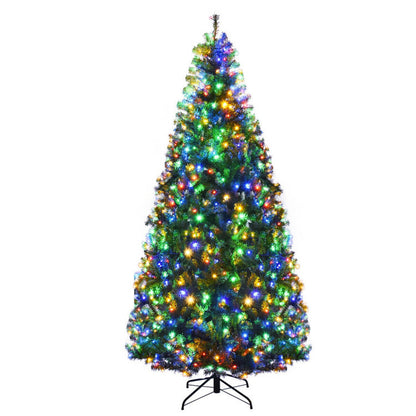 60" WiFi Fireplace, 7ft Christmas Tree, 3 Lighted Gift Boxes
