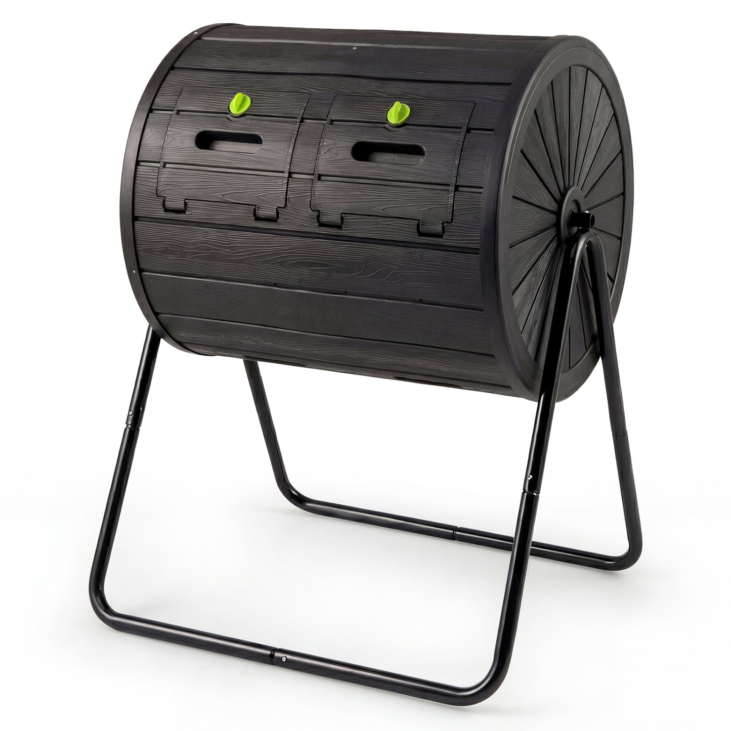 Compost Tumbler 37.5 Gallon Large Outdoor Compost Bin, Black Garden Tools at Gallery Canada