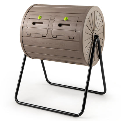 Compost Tumbler 37.5 Gallon Large Outdoor Compost Bin, Coffee Garden Tools at Gallery Canada