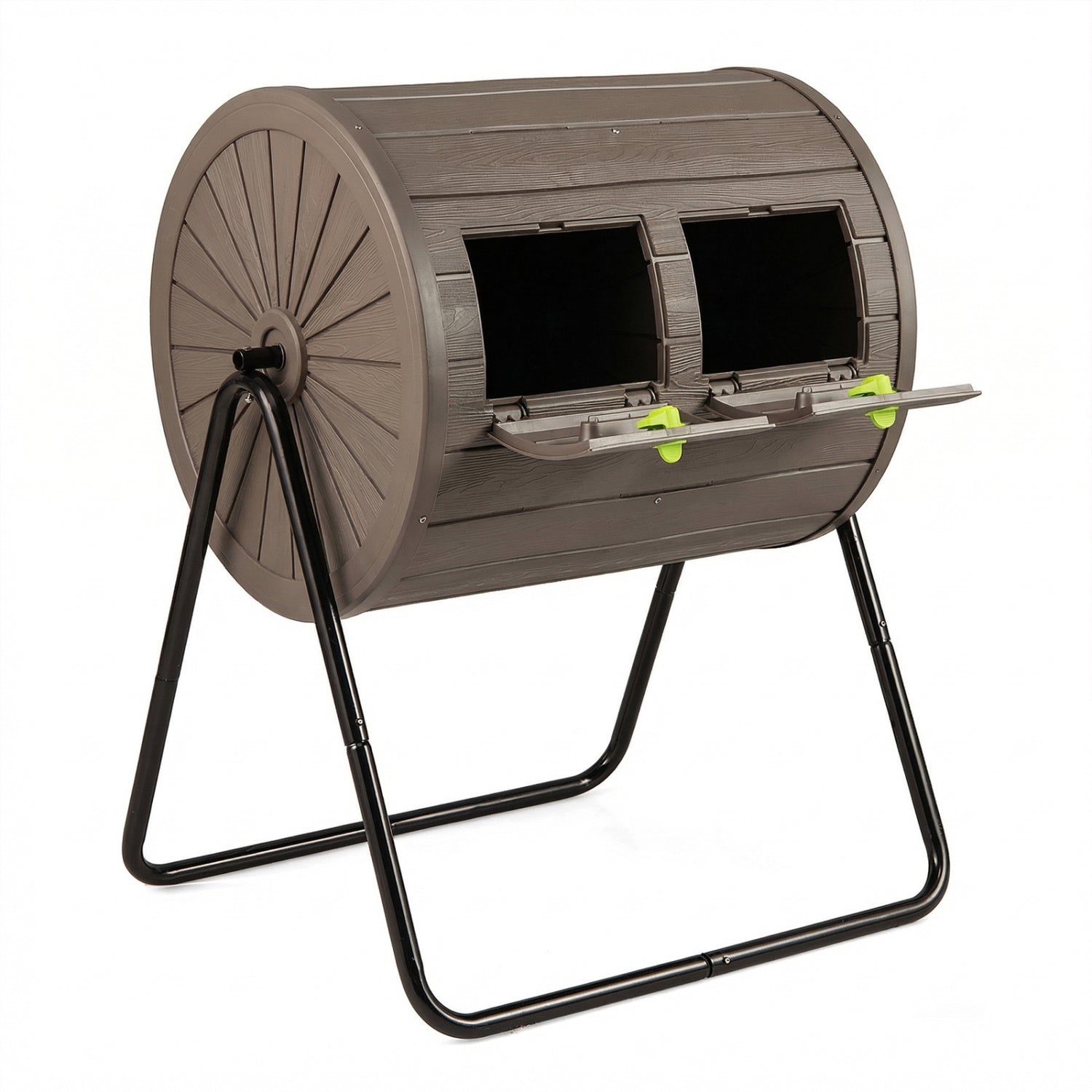 Compost Tumbler 37.5 Gallon Large Outdoor Compost Bin, Coffee Garden Tools Coffee at Gallery Canada