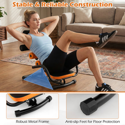 Core Fitness Abdominal Trainer Crunch Exercise Bench Machine, Black Benches Racks & Bars at Gallery Canada