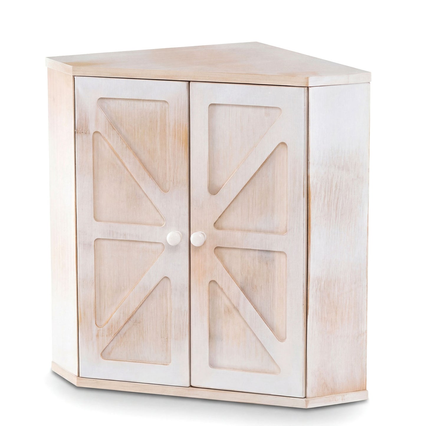 Corner Bread Box for Kitchen Counter Bamboo Double Layer Breadbox Organizer, White Sideboards Cabinets & Buffets at Gallery Canada