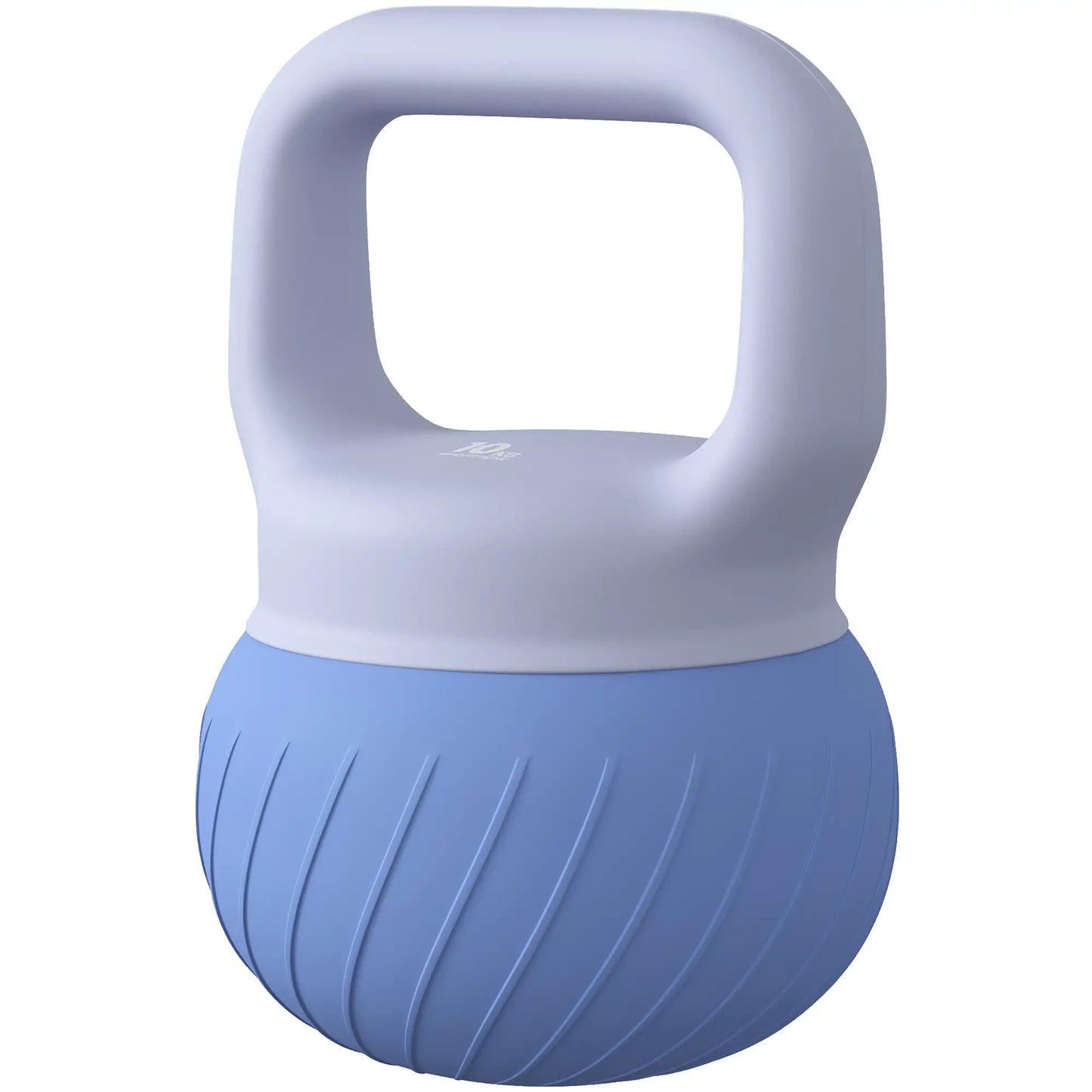 Soft Kettlebell, 22 lbs, Anti-Slip Grip, Home Gym Weight Lifting Strength Training Equipment Blue at Gallery Canada