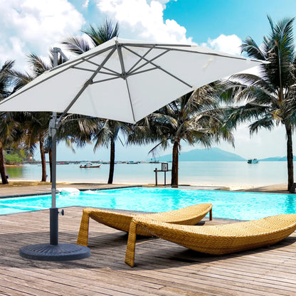 31 lbs 19" Bronze Market Umbrella Base, Patio Stand, Bronze Umbrella Bases at Gallery Canada