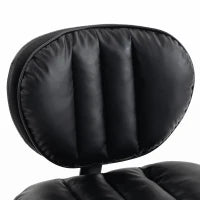 Ergonomic Cross Legged Office Chair, Swivel Meditation Desk Chair, Black