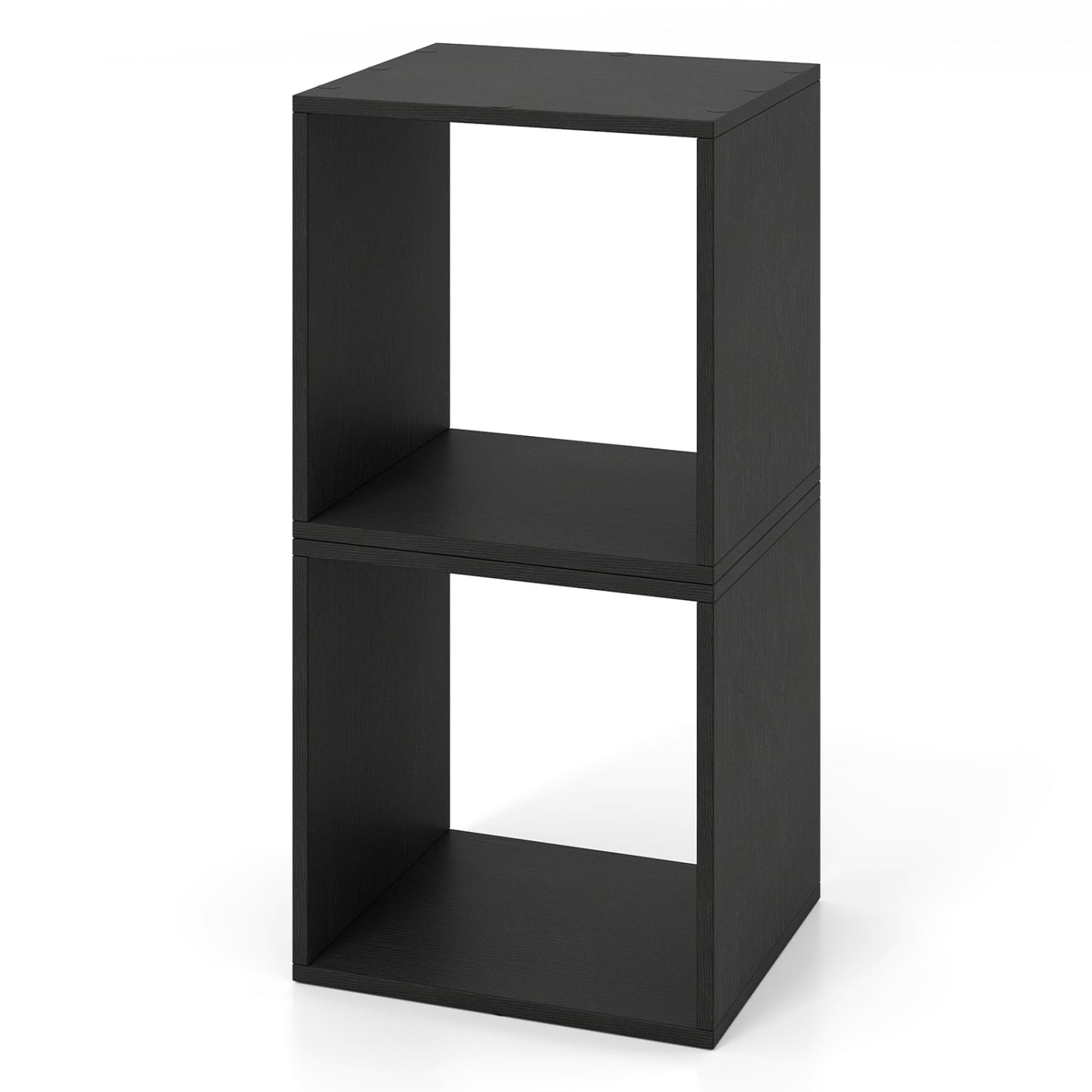 Organisateur de rangement Cube, lot de 2, noir