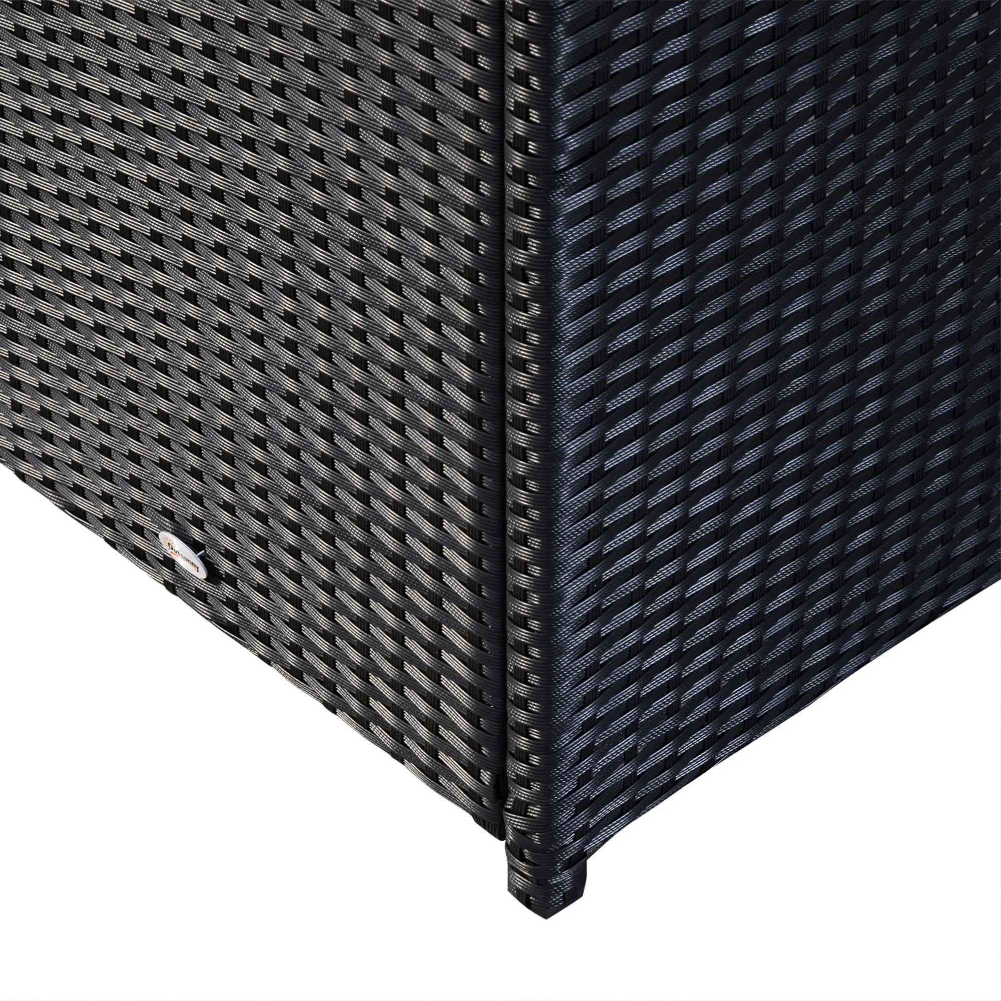 5-Piece Wicker Patio Dining Set, Removable Cushions, Glass Table, Cream Outdoor Dining Sets at Gallery Canada