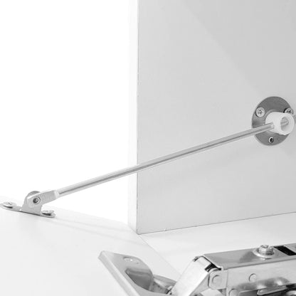 Coffee Table with Drawer, Open Storage, 39.5" L x 23.5" W x 15" H, White Coffee Tables at Gallery Canada