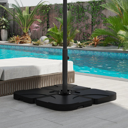 Universal Cross Brace Stand, Small Offset Or Large Market Umbrella, Black Umbrella Bases at Gallery Canada