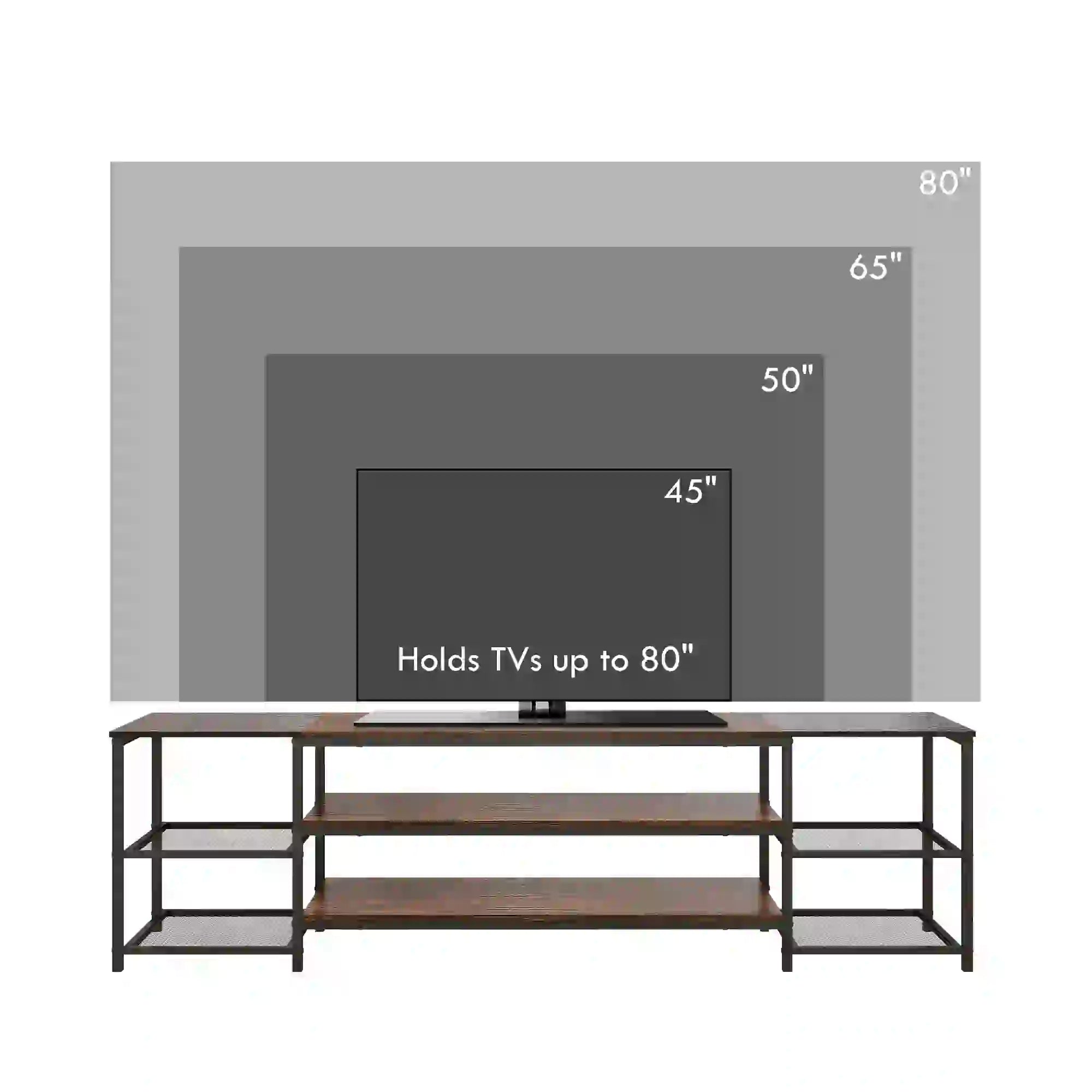 Industrial TV Stand, 80