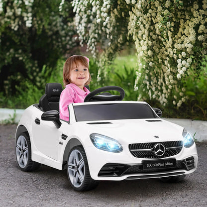 12V Ride On Car, Parent Remote Control, For 3-6 Years, White Electric Toy Cars at Gallery Canada
