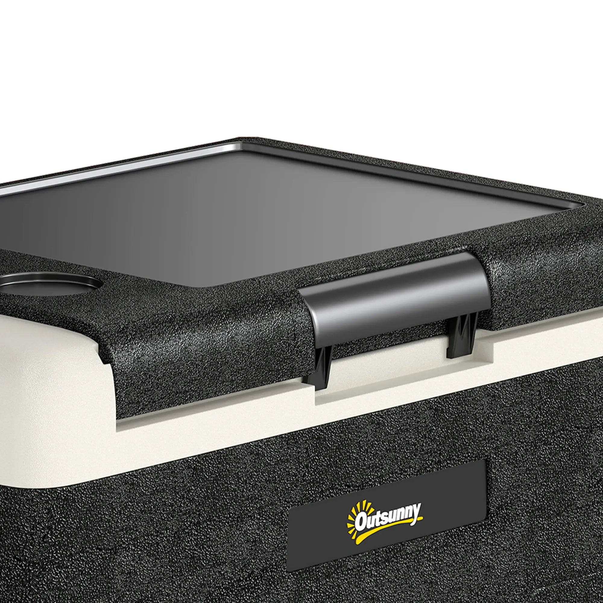 12 Volt Car Refrigerator, 53QT, -68-68 ℉, Portable Electric Cooler Car Coolers at Gallery Canada