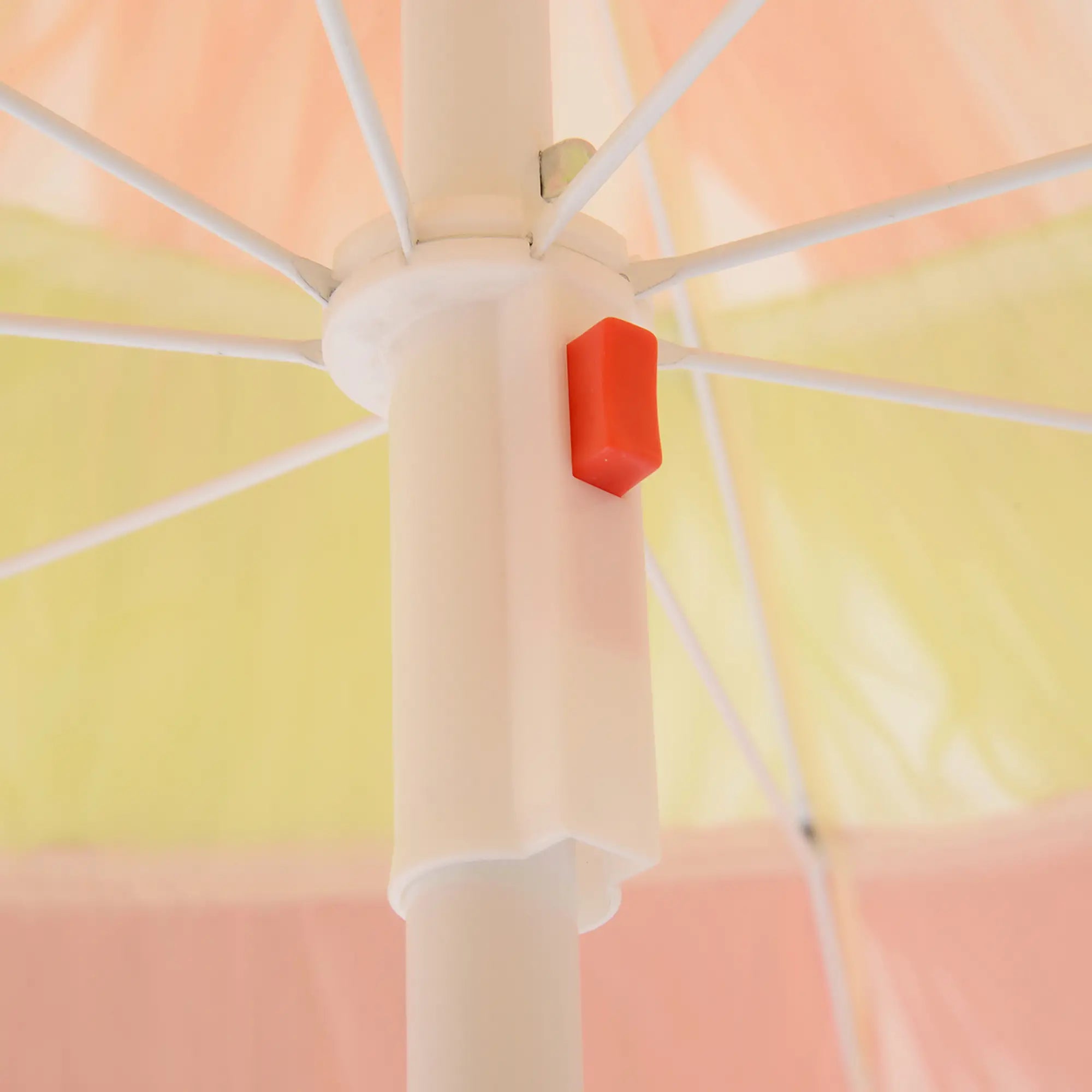 6FT Beach Umbrella, Tilt Sunshade, Adjustable Height, Multi-Color Beach Umbrellas at Gallery Canada