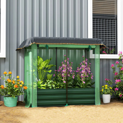 Galvanized Steel Planter Box, Raised Garden Bed, Flowers, Vegs, Herbs Raised Garden Beds at Gallery Canada
