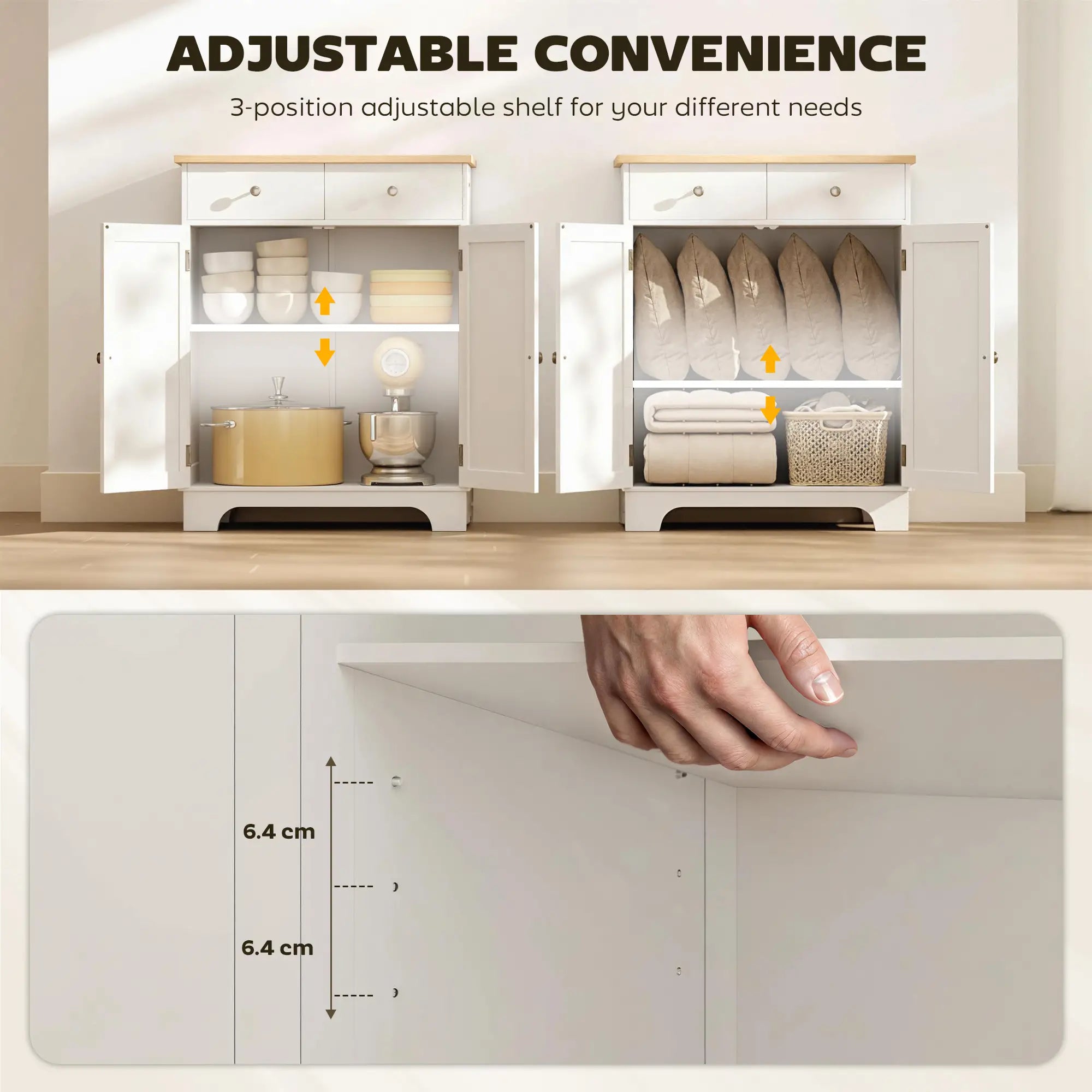 Sideboard Buffet Cabinet, 27