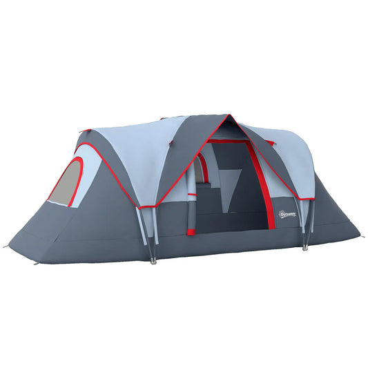 5-6 Person Family Tent, Outdoor Camping Tent, Grey Camping Tents Grey at Gallery Canada
