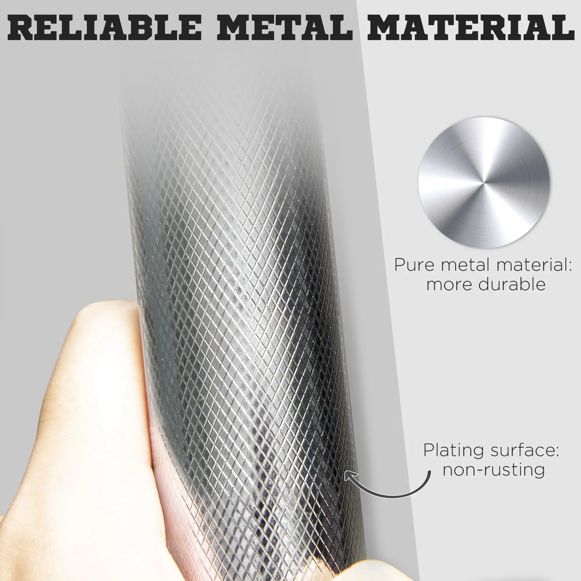 44lbs Adjustable Weight Barbell, Dumbbells Set, Non-Slip Handles, Black Dumbbells & Barbells at Gallery Canada