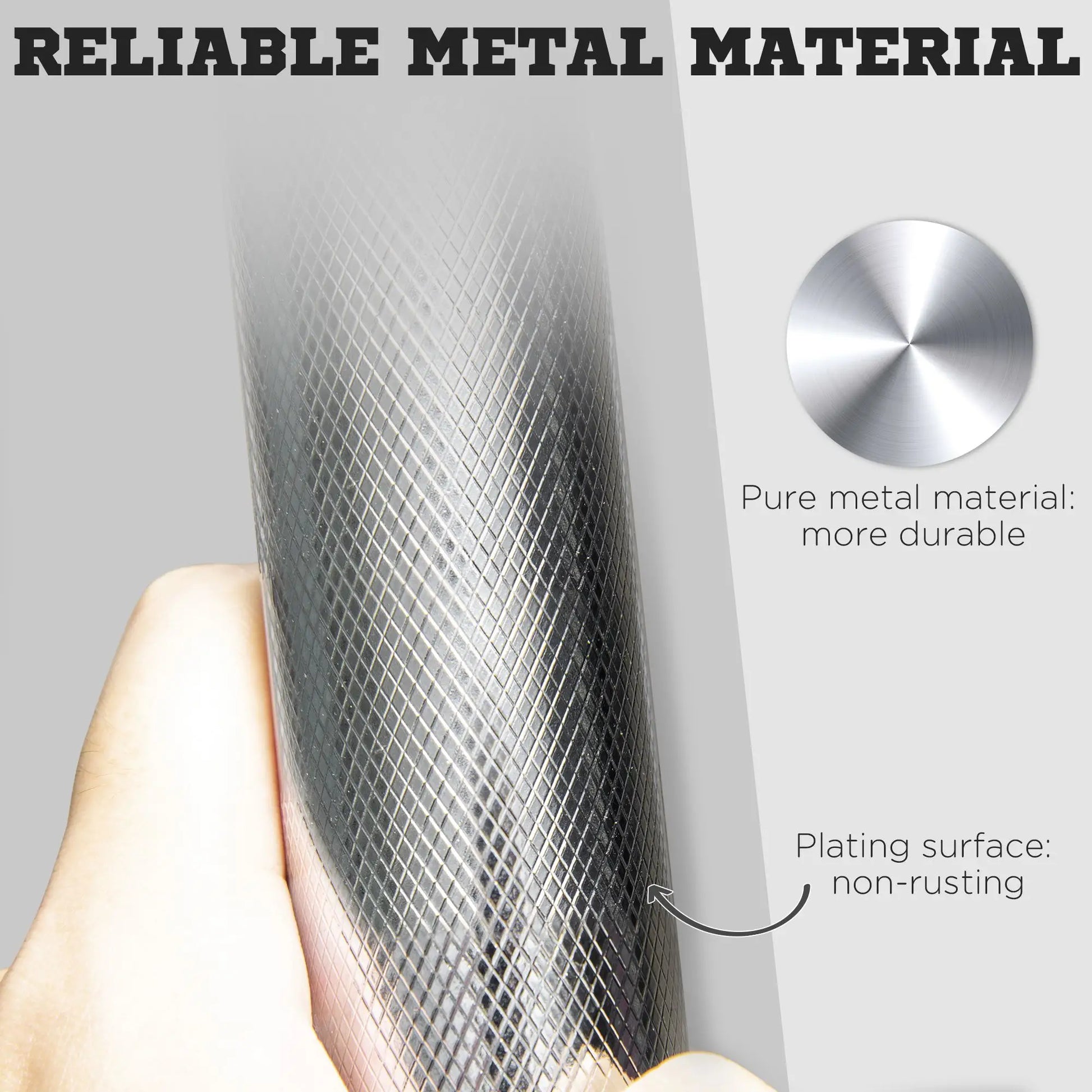 44lbs Adjustable Weight Barbell, Dumbbells Set, Non-Slip Handles, Black Dumbbells & Barbells at Gallery Canada