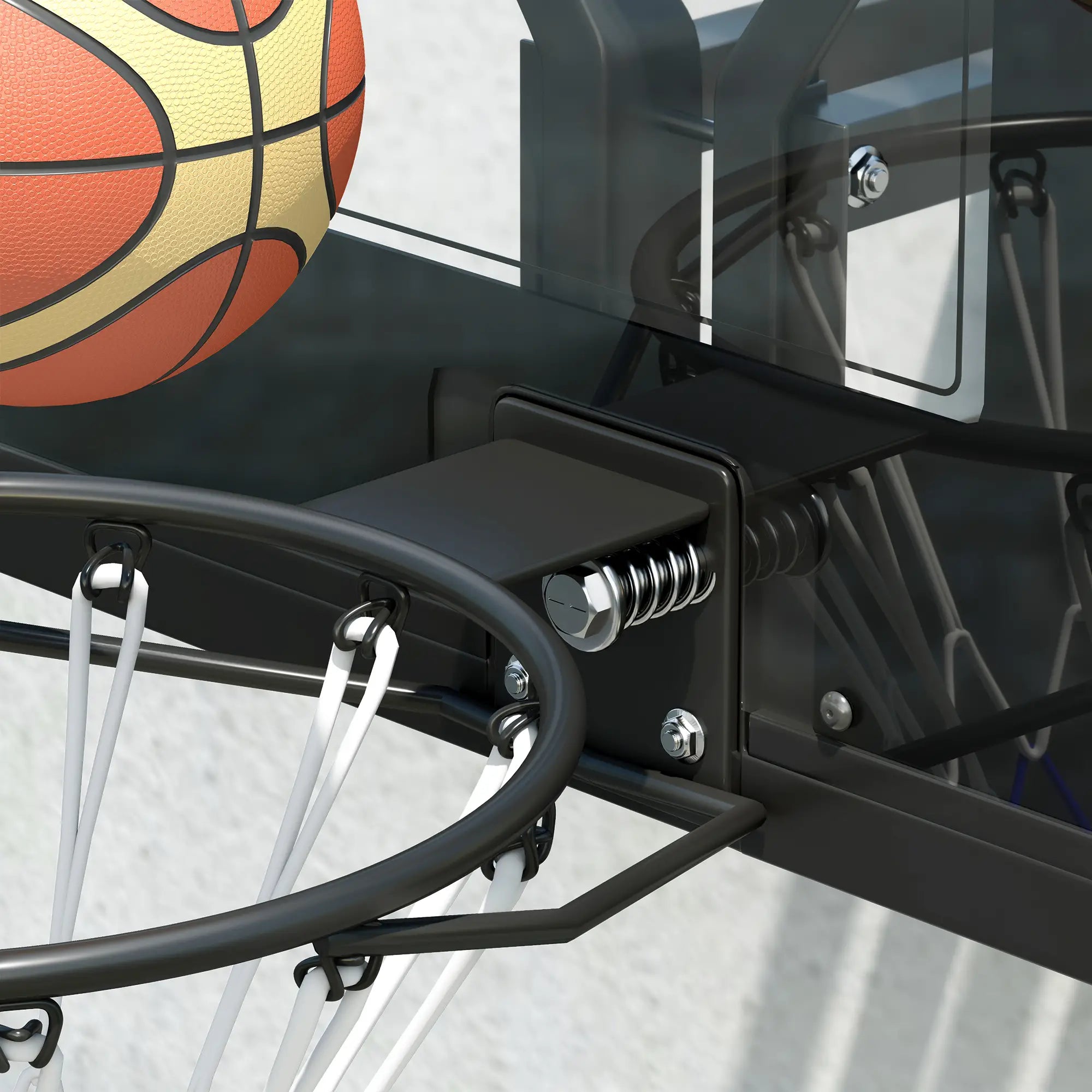 Wall Mounted Basketball Hoop, 43