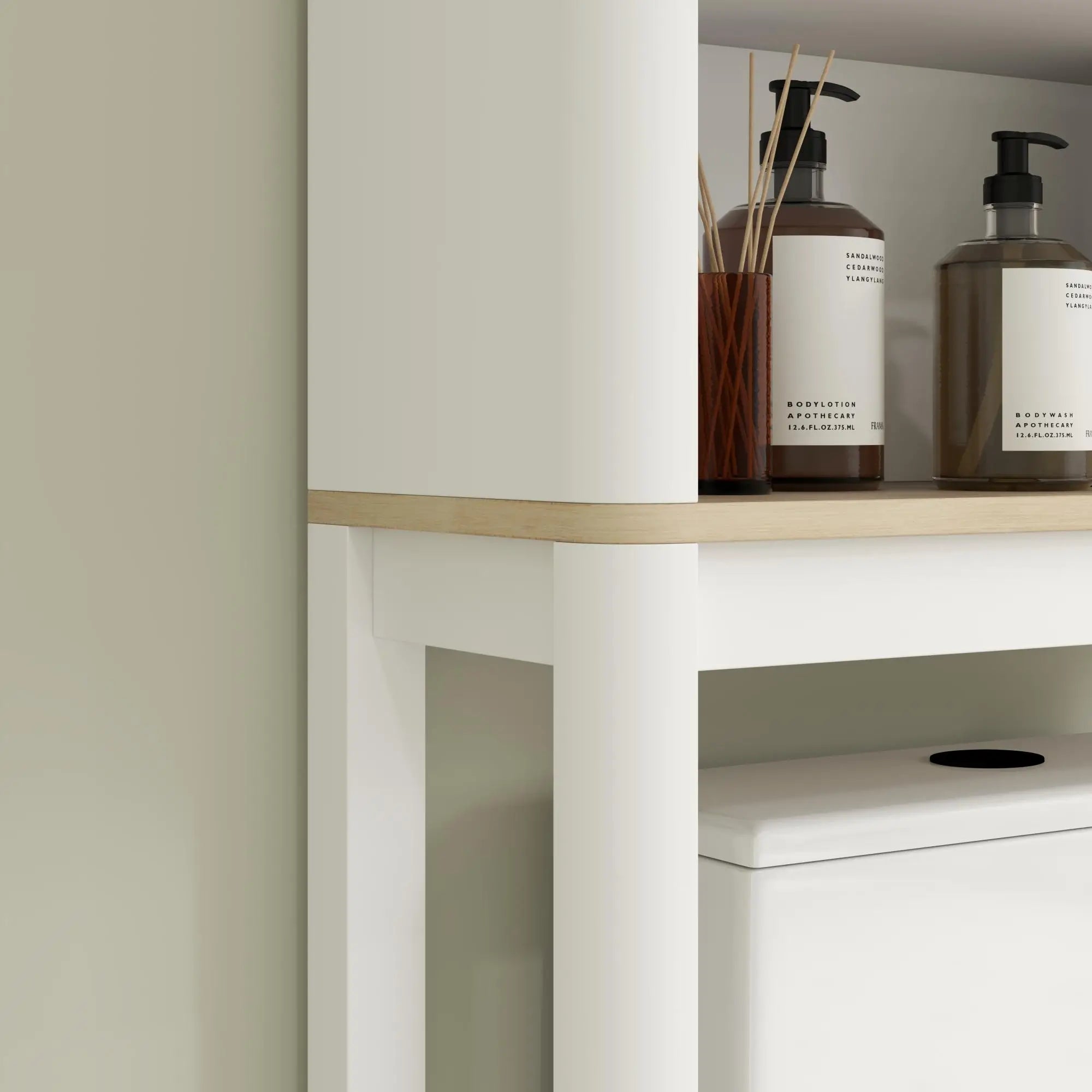 Over The Toilet Storage Cabinet, Bathroom Space Saver Cabinet with Adjustable Shelf, Bathroom Organizer, White Bathroom Cabinets at Gallery Canada