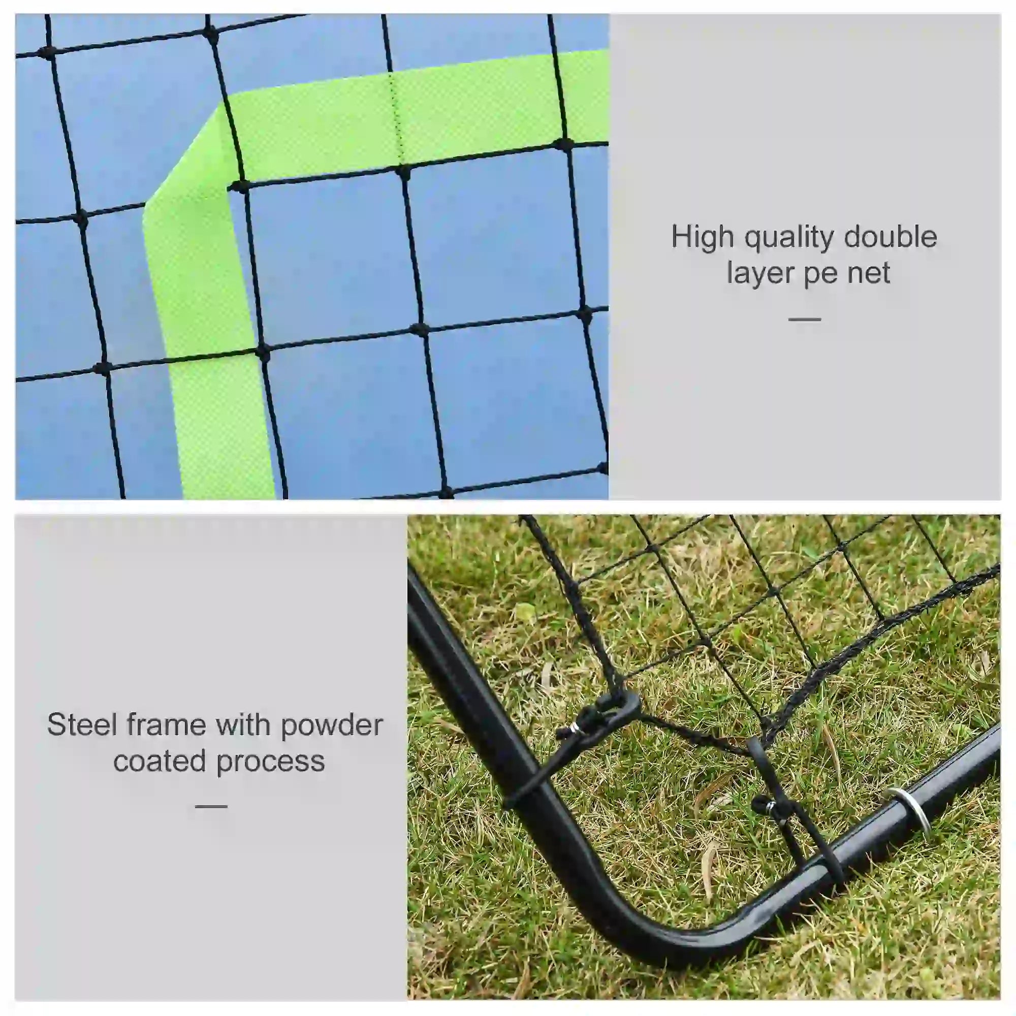 4 x 5.7ft Volleyball Rebounder Net, Baseball Lacrosse Training Net Baseball at Gallery Canada