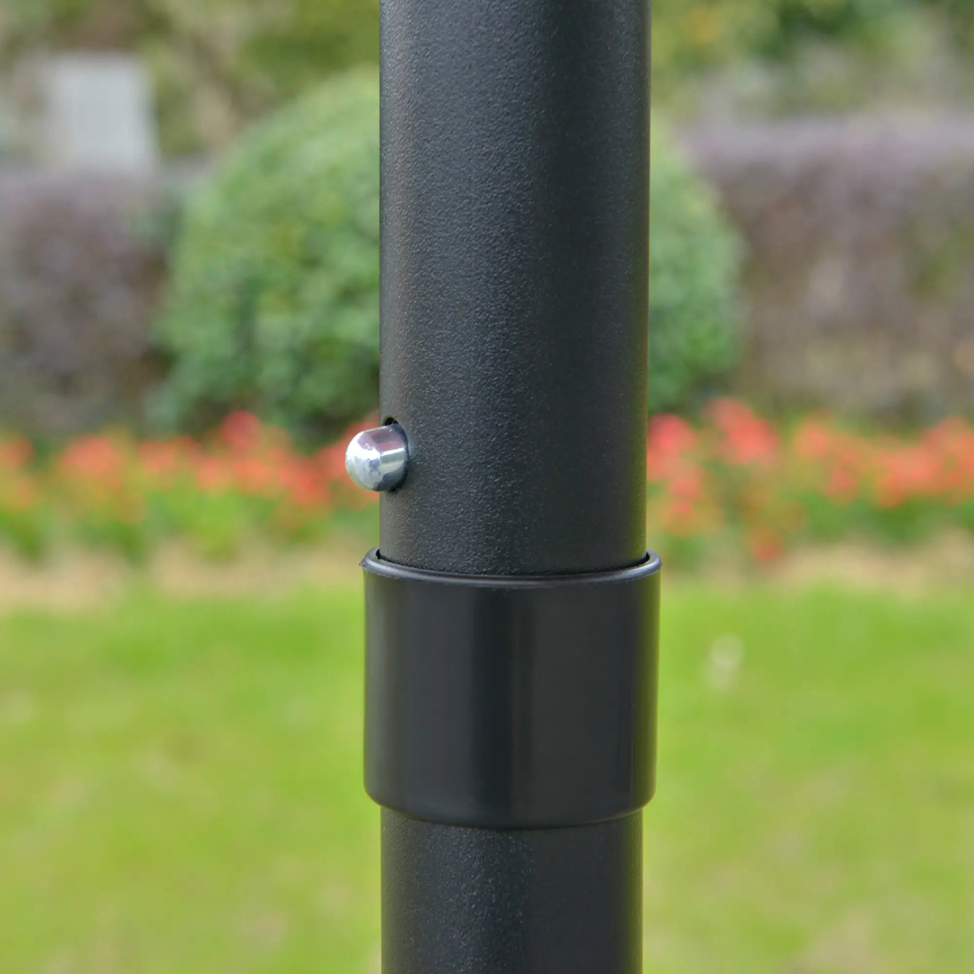 9FT 3 Tiers Patio Umbrella, Crank Push Button Tilt, Sky Blue Sun Umbrellas at Gallery Canada