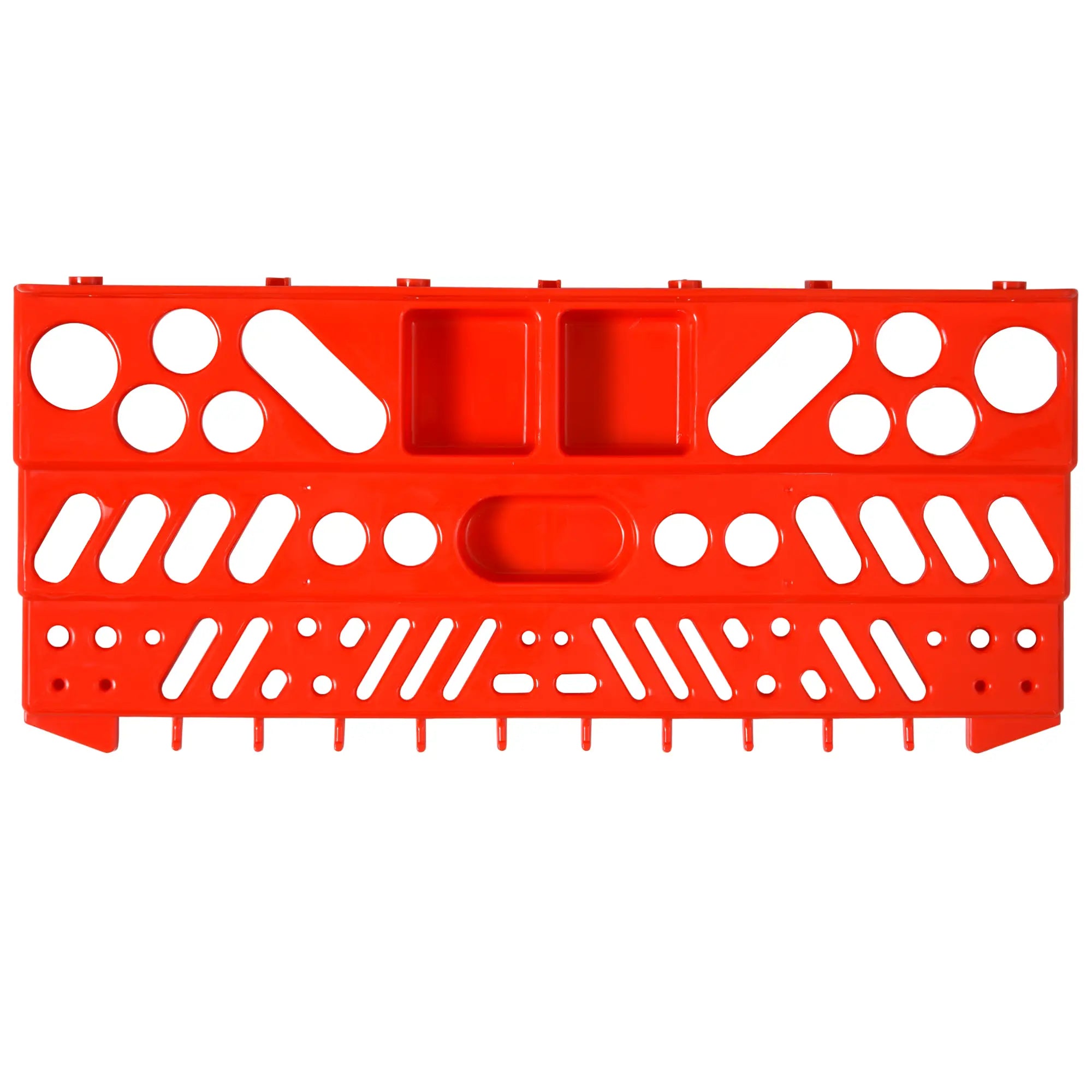 54 Piece Plastic Pegboard Panels, Wall Mounted Garage Storage, 50 Hooks, Red Tool Organizers at Gallery Canada