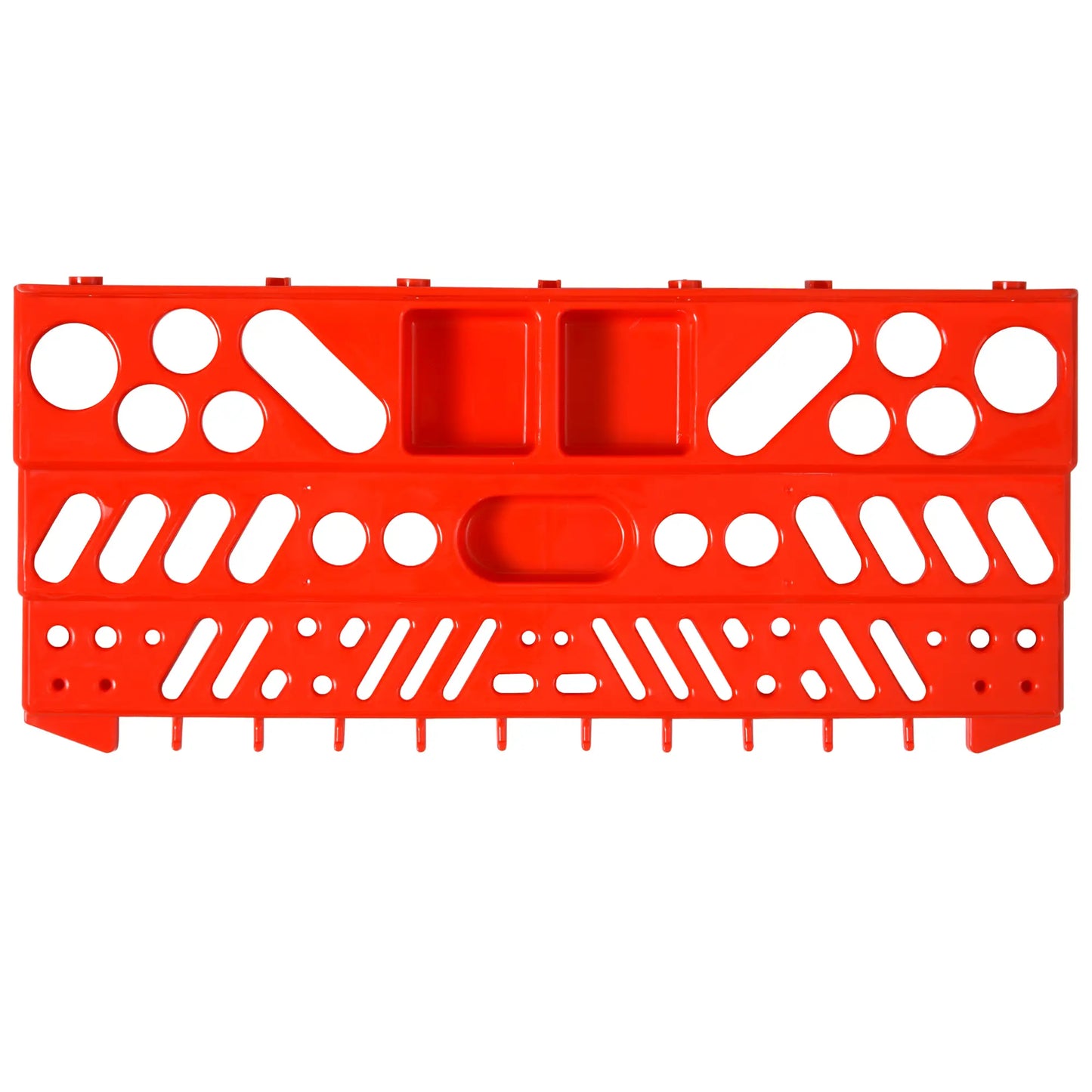 54 Piece Plastic Pegboard Panels, Wall Mounted Garage Storage, 50 Hooks, Red Tool Organizers at Gallery Canada