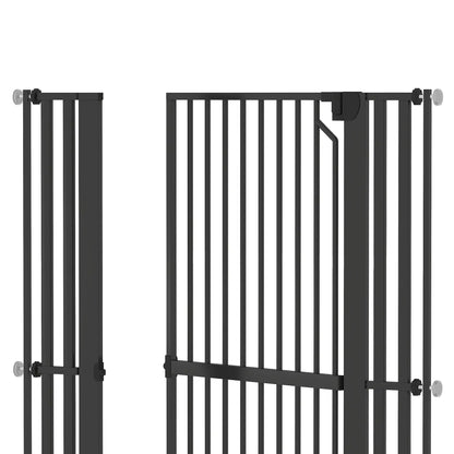 63" Extra Tall Pet Gate, 30-41" Wide Adjustable, Pressure Mounted