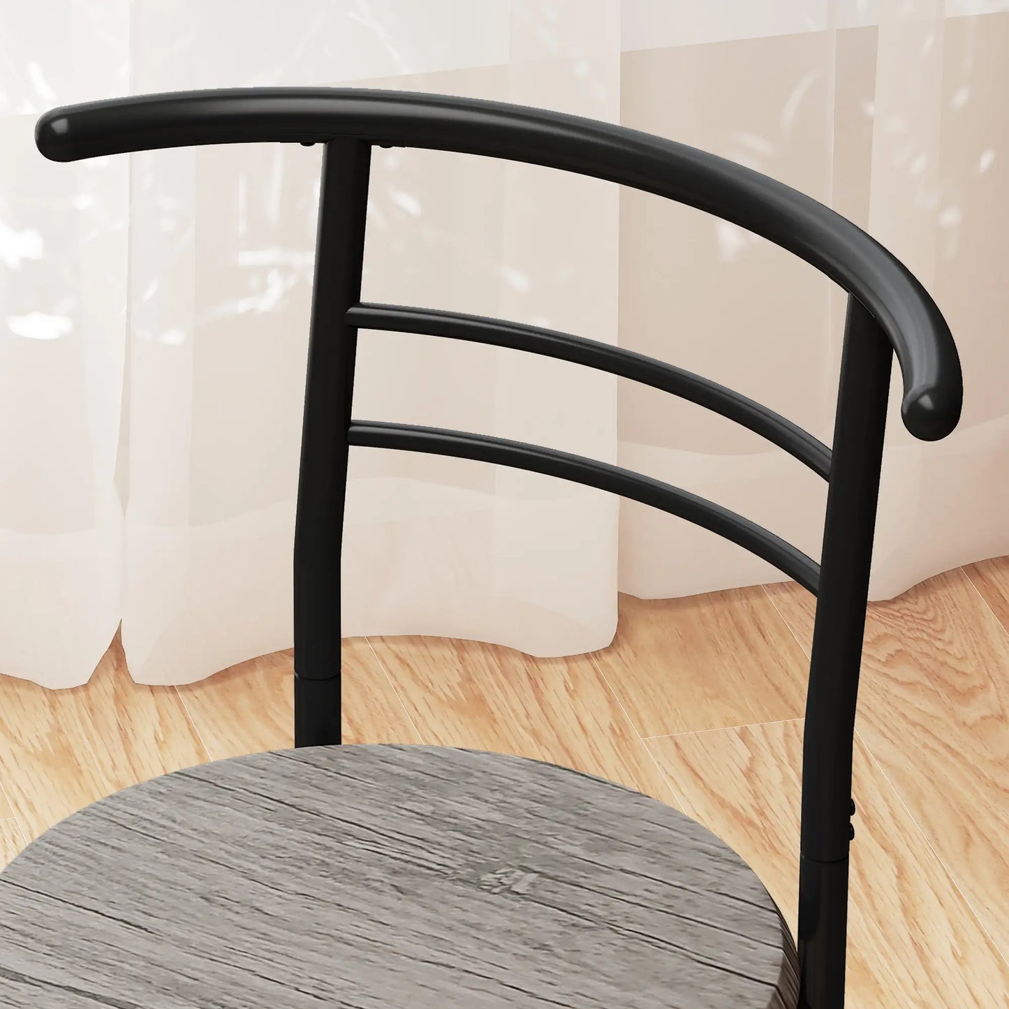 31.5" Dining Table Set of 3 with Chairs and Shelf Dining Table Sets at Gallery Canada