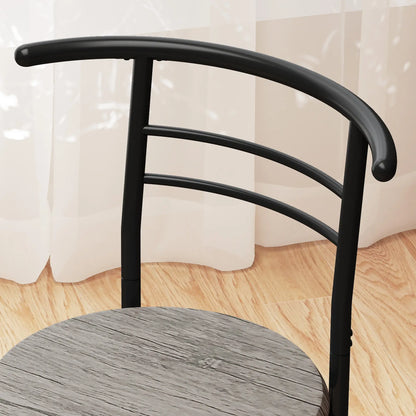 31.5" Dining Table Set of 3 with Chairs and Shelf Dining Table Sets at Gallery Canada