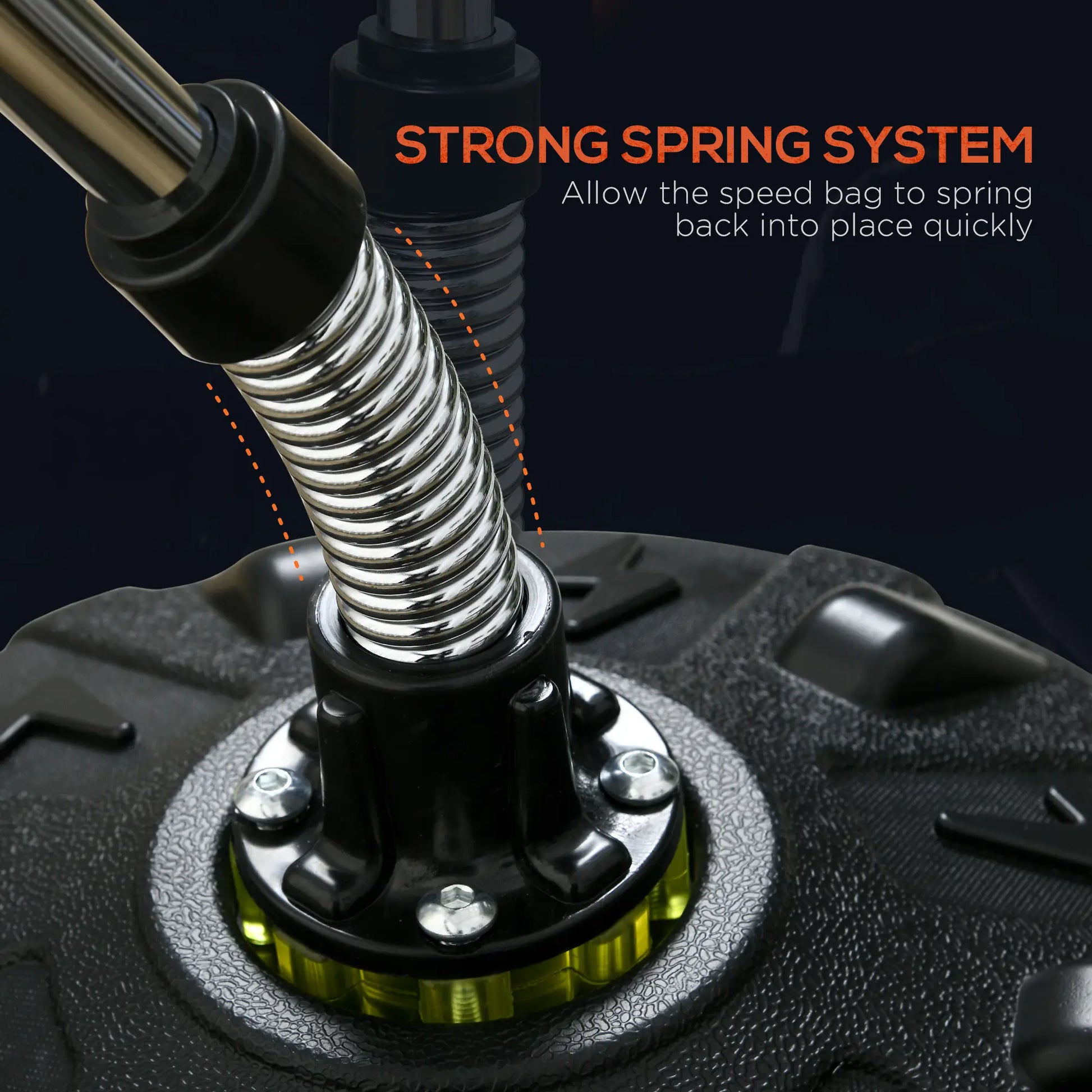 Reflex Bag, Speed Bag with Stand, 57.9"-65" Adjustable, Home Gym Boxing More-Strength Training Equipment at Gallery Canada