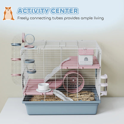 3-Tier Hamster Cage With Exercise Wheel, Food Bowl, Water Bottle Hamster Cages at Gallery Canada