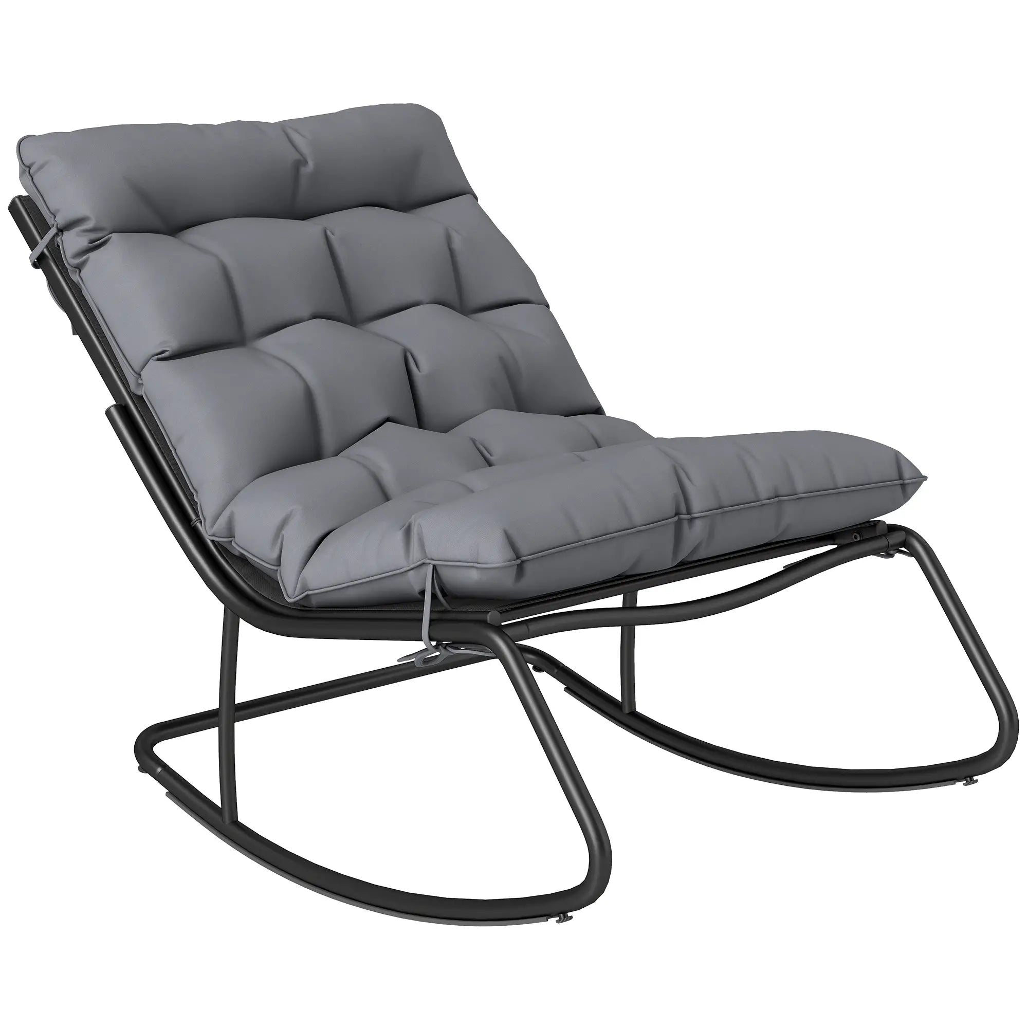 Oversized Rocking Patio Chair, 25