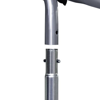 23' x 6.6' Metal Chicken Coop, Waterproof Anti-UV Cover, Spire Roof, Door, for 12-14 Chickens, Ducks, Rabbits, Sliver Chicken Coops at Gallery Canada