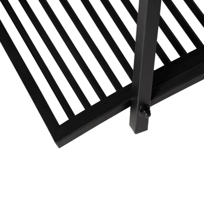 Garden Bridge 3.3FT, Decorative Backyard Pond Bridge, Black Garden Decor at Gallery Canada