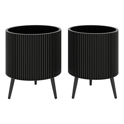 Decorative Flower Pots With Stand, Set Of 2 Decorative Accessories at Gallery Canada