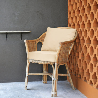 Deep Seat Chair Cushion Pads Set with Rope Belts for Indoor and Outdoor, Beige Outdoor Furniture Accessories at Gallery Canada