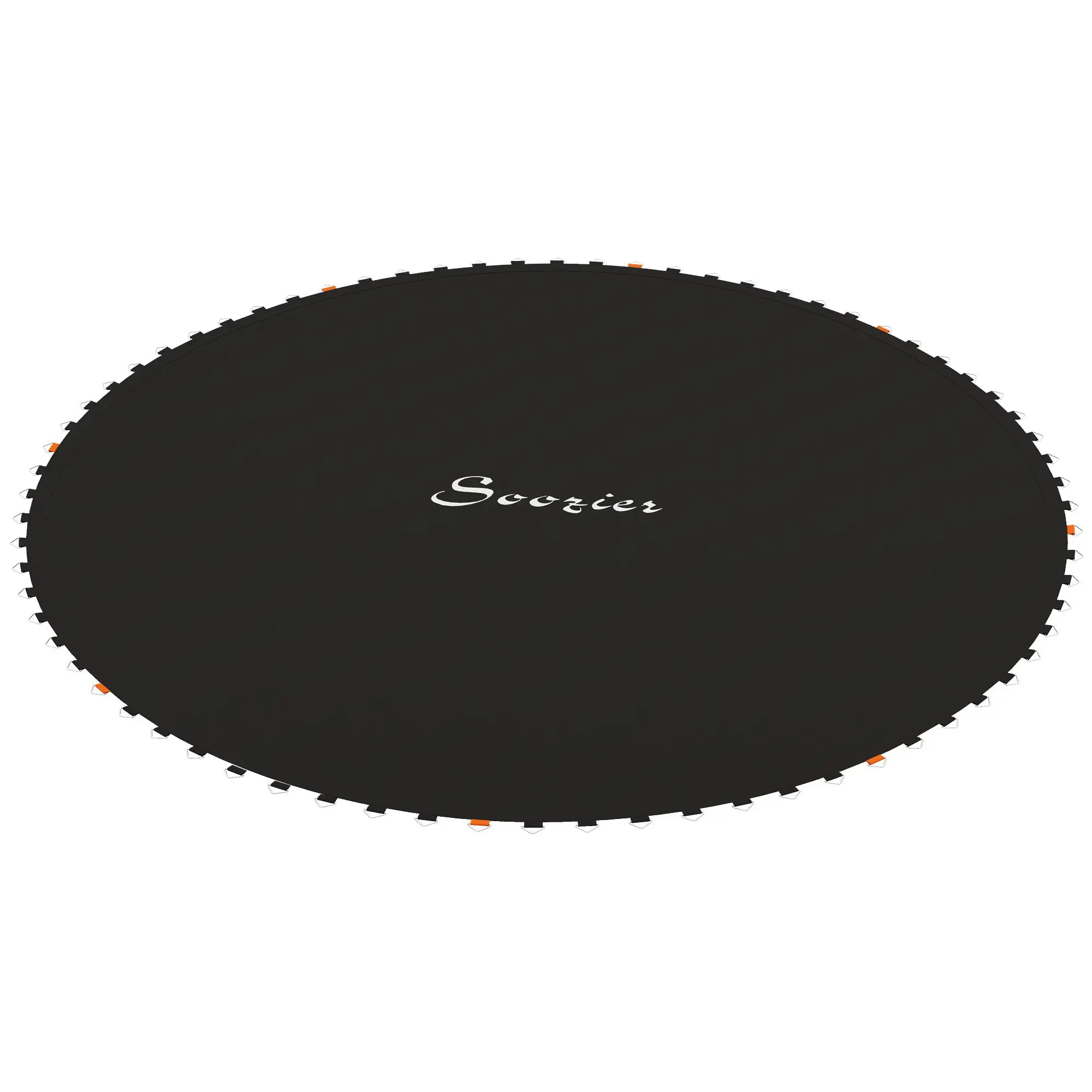 Trampoline Mat Replacement, 12ft, with Spring Pull Tool, 72 V-Hooks, Black Trampolines Black at Gallery Canada