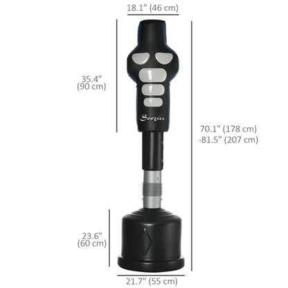 Adjustable Punching Bag, Fillable Base, Pu-Wrapped, Multi-Colour Punching Bag Hangers at Gallery Canada