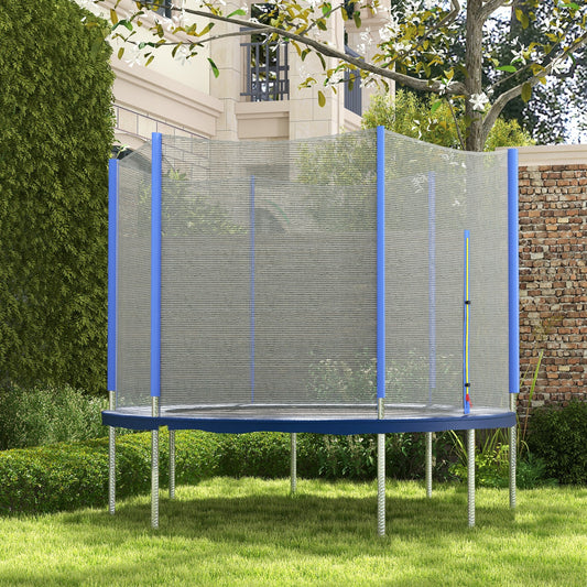 Trampoline Net Enclosure, Trampoline Netting Replacement with Zippered Entrance for 8ft Round Trampoline - Gallery Canada