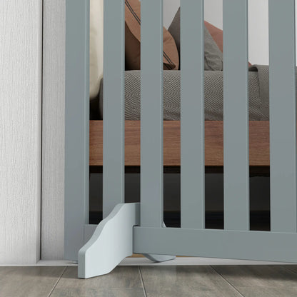 3-Panel Foldable Dog Gate, Medium Size, Grey Houses, Kennels & Pens at Gallery Canada