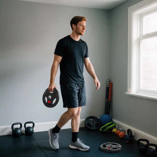Weight Plates Set, 2-Inch Barbell Weights, 2 x 33lbs Dumbbells & Barbells Black at Gallery Canada