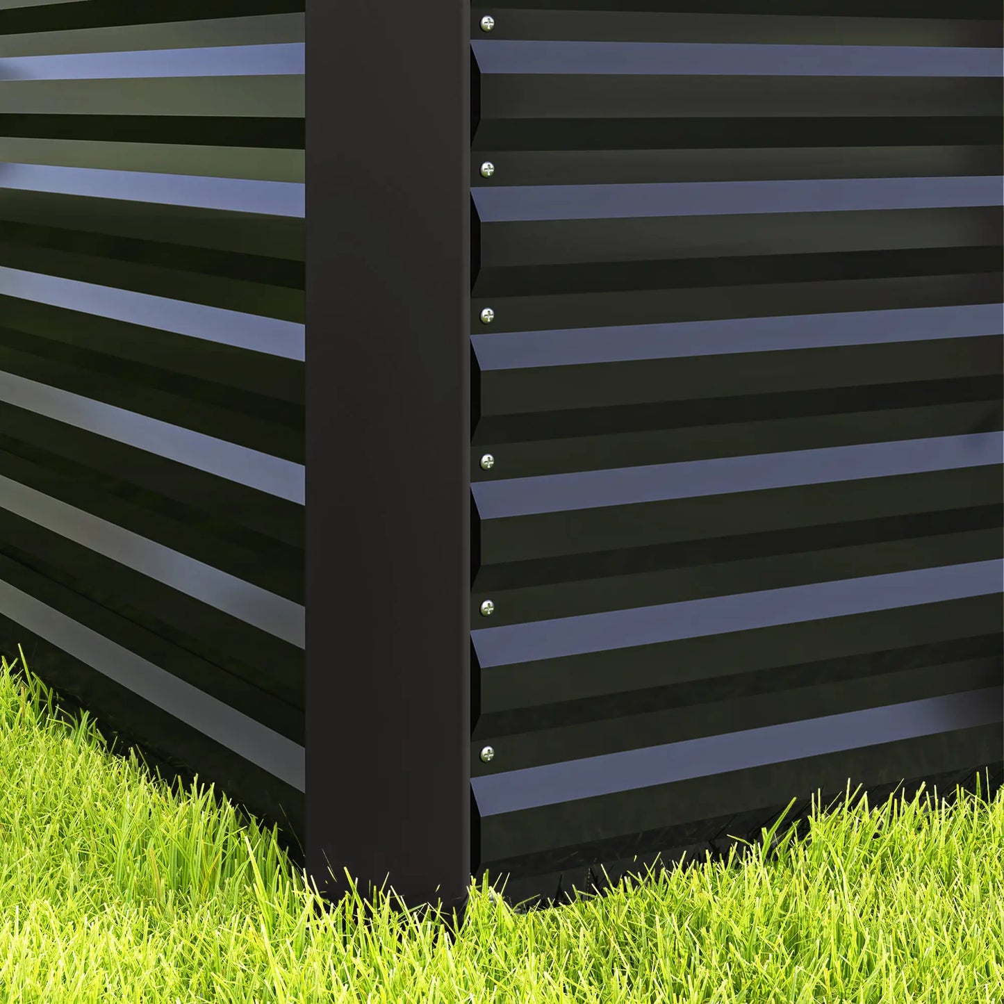Set Of 2 Galvanized Metal Planters, 4' X 2' X 2' Raised Garden Bed, Dark Grey Galvanized Planter Boxes at Gallery Canada