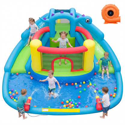 Kids Inflatable Bounce House Water Slide Park, Multicolor Inflatable Water Slides at Gallery Canada