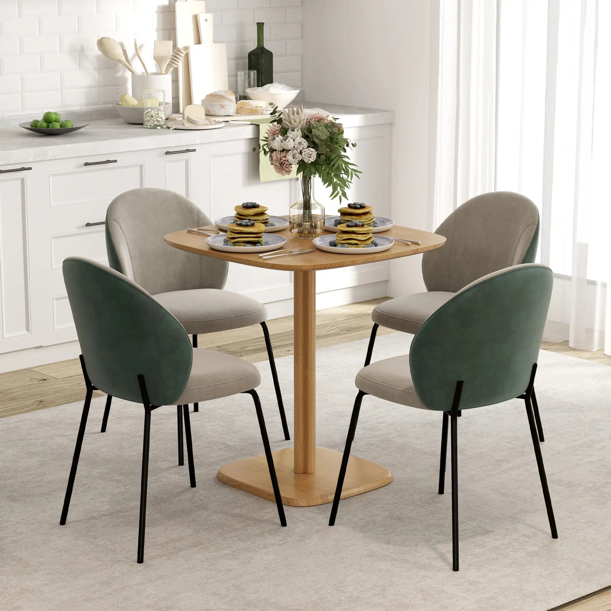 Modern Dining Table For 4, 27.6